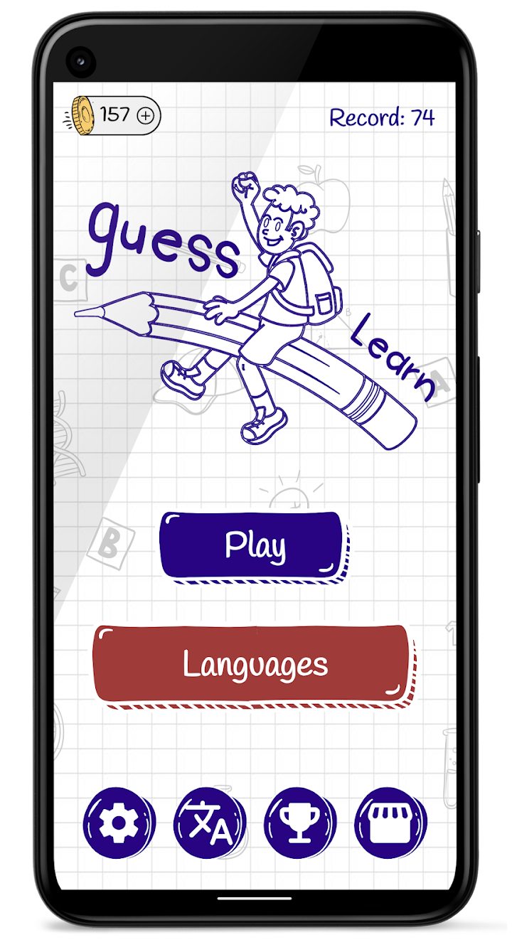 Hangman Kids - Word game screenshot