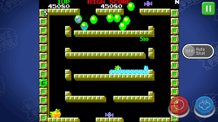 BUBBLE BOBBLE classic screenshot
