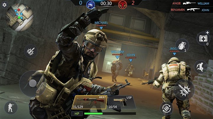 FPS Strike Ops : Modern Arena official gameplay screenshot 3