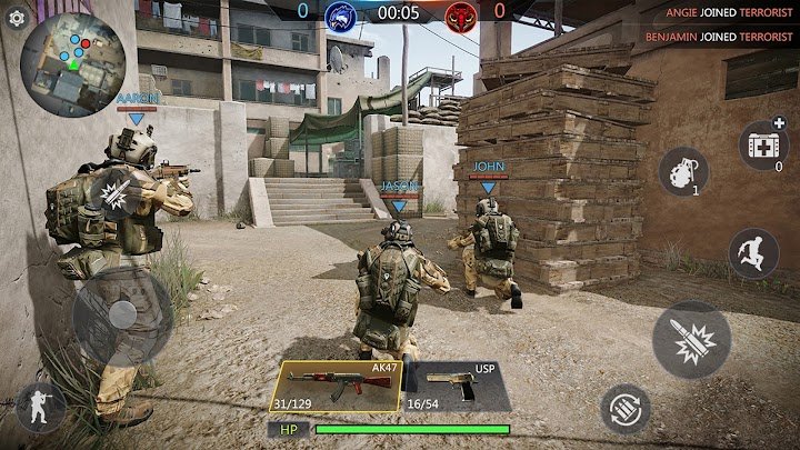 FPS Strike Ops : Modern Arena official gameplay screenshot 2