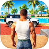 Indian Bike Gangster City 3D icon