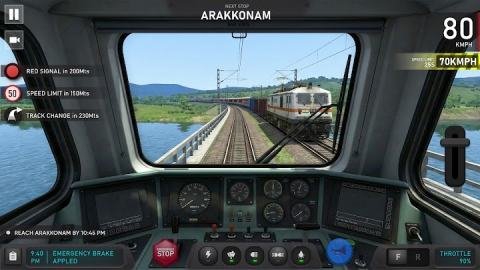 Indian Train Simulator: Game official gameplay screenshot 2