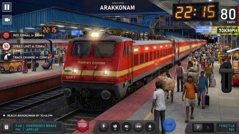 Indian Train Simulator: Game official gameplay screenshot 1