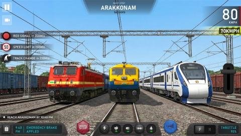 Indian Train Simulator: Game official gameplay screenshot 3