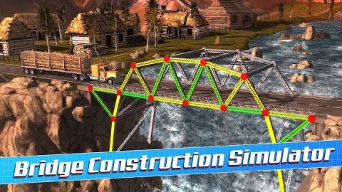 Bridge Construction Simulator official gameplay screenshot 1