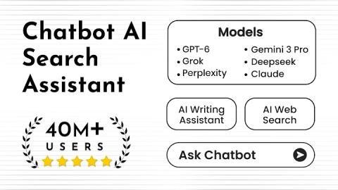 Chatbot AI - Search Assistant official gameplay screenshot 1