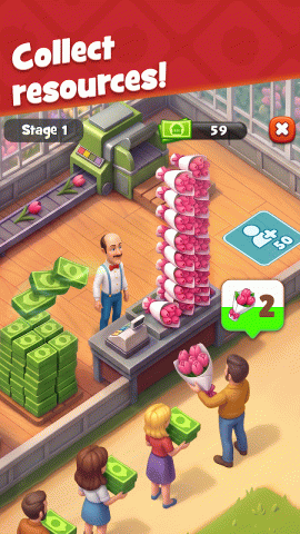 Gardenscapes official gameplay screenshot 2