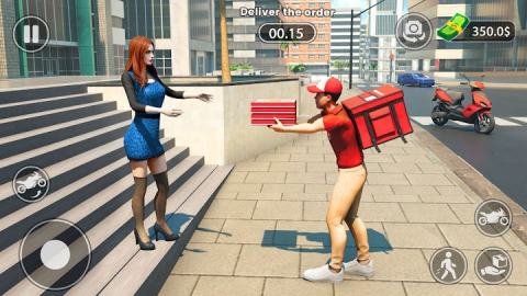 Urban Food Delivery Game official gameplay screenshot 4