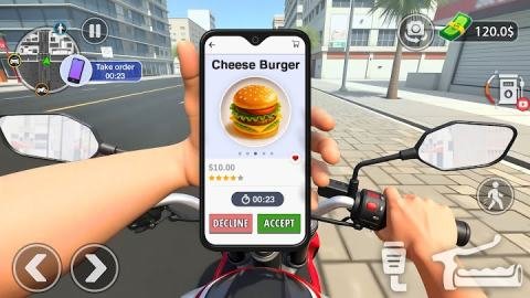 Urban Food Delivery Game official gameplay screenshot 3
