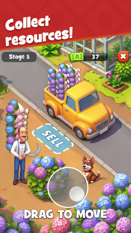 Gardenscapes official gameplay screenshot 4