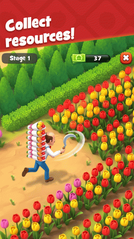 Gardenscapes official gameplay screenshot 1