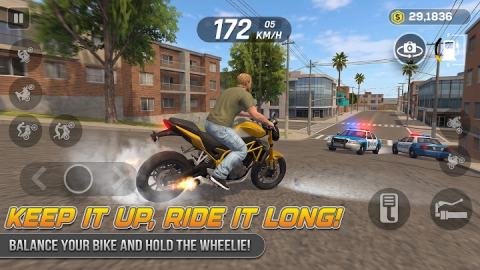Wheelie Master: Moto Ride 3D official gameplay screenshot 2