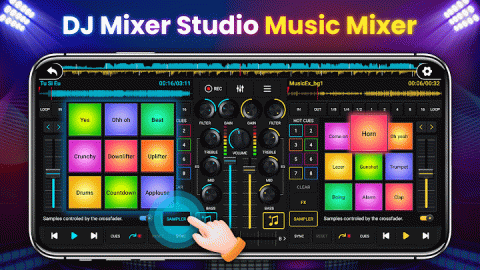 DJ Mixer Studio - DJ Music Mix official gameplay screenshot 3