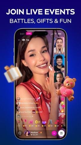 Tango: Live Stream, Video Chat official gameplay screenshot 3