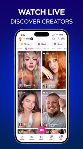 Tango: Live Stream, Video Chat official gameplay screenshot 4