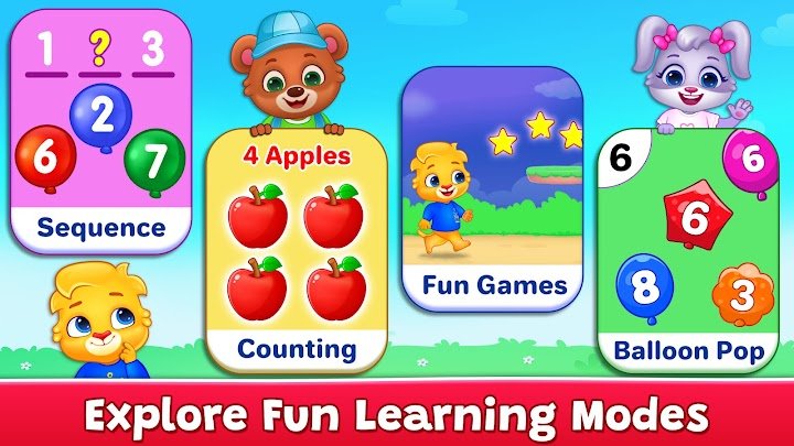 123 Numbers - Count & Tracing screenshot 2 – official Android interface preview