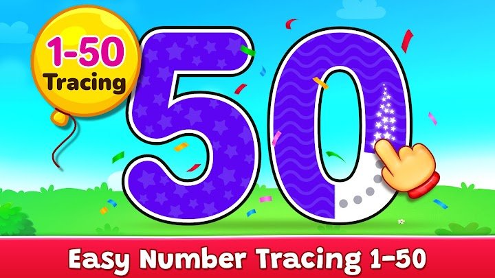 123 Numbers - Count & Tracing screenshot 4 – official Android interface preview