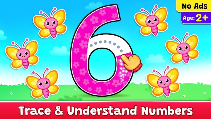123 Numbers - Count & Tracing screenshot 1 – official Android interface preview