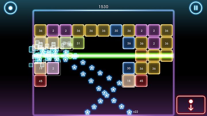 Bricks Breaker Quest screenshot 2 – official Android interface preview